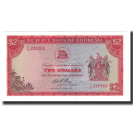 Billet, Rhodésie, 2 Dollars, 1975-03-04, KM:31j, NEUF - Rhodésie