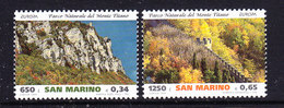 Europa Cept 1999 San Marino 2v ** Mnh (36842Q) @ BELOW FACE - 1999