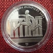 CUBA 10 PESOS 2002 SILVER PROOF OLYMPIC GAMES ATHENS 2004 (free Shipping Via Registered Air Mail) - Cuba