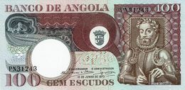 Angola , 1973 , 100 Escudos , Luiz De Camões , Uncirculated - Angola