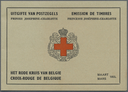 **/*/O Belgien: 1849-1960, Spannende Partie Mit Gut Besetzter Teilsammlung Und Vielseitigem Tütenposten, Da - Autres & Non Classés