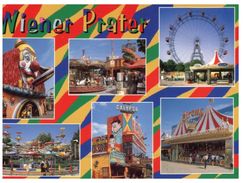 (700) Austria - Wiener Prater (with Stamp At Back) - Prater