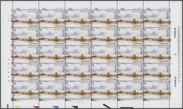 ** Belgien: 1994/1999, Enormous Stock Of The Europa Issues, Always In Sheets Of 30 Stamps In The Origin - Andere & Zonder Classificatie