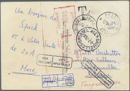 Br/GA/ Belgien - Militärpostmarken: 1944/2000, (ca.), 21000 Postcards And Letters After WW II: The Well Kno - Sonstige & Ohne Zuordnung