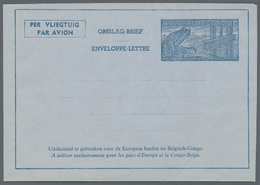 GA Belgien - Ganzsachen: 1948/1995 (ca.), AEROGRAMMES: Accumulation With About 1.500 Unused And Used/CT - Other & Unclassified