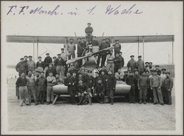 Belgien - Besonderheiten: 1915: Photo Album From The German Sea Air Pilots At Seebrügge. 63 Rare Pho - Autres & Non Classés