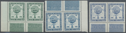 ** Belgien - Besonderheiten: 1951, Balloon Stamps, 6 Different Colours In Unmounted Pairs, Mostly With - Sonstige & Ohne Zuordnung