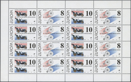 ** Bosnien Und Herzegowina - Kroatische Post (Mostar): 1994, Europa, 100 Little Sheets With 8 Pairs Eac - Bosnien-Herzegowina