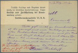 Br/GA Bulgarien: 1916/1917, Seven Covers And Cards Sent From EDIRNE - ODRIN To Berlin. One With Label " De - Lettres & Documents