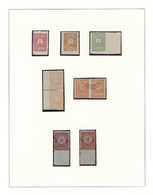 **/*/O Bulgarien - Portomarken: 1920/1950 (ca.), Postage Dues And Parcel Stamps, Collection Of 36 Stamps On - Postage Due