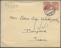 Br Dänemark: 1877, Ab, Interessnte Partie Von Ca. 177 Belegen, Dabei Frankierte Brief Nach Thailand, In - Lettres & Documents