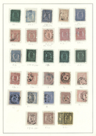 O/*/**/GA Finnland: 1856/1994, Mainly Used Collection In 2 Illustrated Albums With Many Coat Of Arms Issues, A - Storia Postale