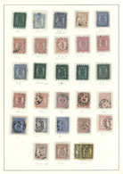 O/*/**/GA Finnland: 1856/1994, Mainly Used Collection In 2 Illustrated Albums With Many Coat Of Arms Issues, A - Lettres & Documents