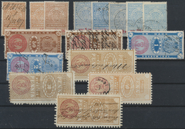 O/(*) Finnland - Besonderheiten: 1875/1900, Nette Kleine Partie Von Gebrauchten/ungebrauchten Stempelmarke - Other & Unclassified