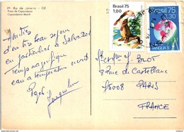 BRASIL - Rio De Janeiro - Copacabana - Nice Stamps Timbres ( 2 Scans ) - Copacabana