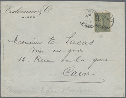 Br/GA/ Frankreich: 1869/1922, Lot Of Apprx. 55 Covers, Cards And Used Stationeries, Bearing Mainly Franking - Gebruikt