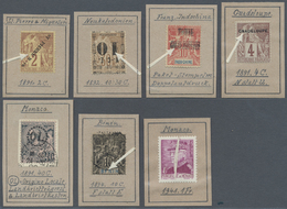O/* Frankreich: 1870/1940 (ca.), France/colonies/area, Specialised Assortment Of 47 Stamps Showing Varie - Gebruikt