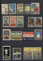 */**/(*) Frankreich: 1897/1960 (ca.), Collection Of Apprx. 700 Vignettes With Main Value In The Pre-war Issue - Used Stamps