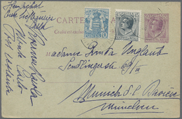 Br/GA/ Frankreich: 1900/1970 (ca.), Lot Of Ca. 160 Mostly Souvenier Postcards, Also Covers And Postal Stati - Gebruikt