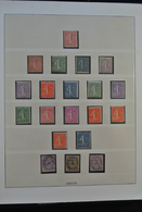 Frankreich: 1903/1944: Fantastic, Mostly MNH And Mint Hinged Collection France 1903-1944 In Lindner - Used Stamps