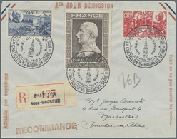 Br/GA/ Frankreich: 1945/2003 (nur Wenig Nach 1970): 80 Ausgesuchte Belege Aus Altem Bestand, Dabei Einige F - Used Stamps