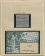 Br Frankreich - Besonderheiten: 1870/1871, Collection Of 49 Pigeongrammes From The Time Of The Pairs Si - Andere & Zonder Classificatie