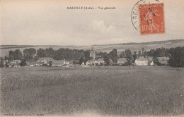 MARCILLY LE HAYER - VUE GENERALE DU BOURG - - Marcilly