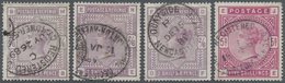 O/*/** Großbritannien: 1840/1948, Used And Mint Accumulation On Stockpages, Varied Condition, From 1d. Blac - Other & Unclassified