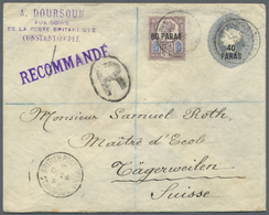 Br Großbritannien: 1850/1950 (ca.), Accumulation Of Apprx. 85 Covers/cards/used Stationeries, Incl. Som - Other & Unclassified