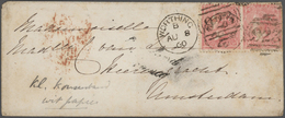 Br Großbritannien: 1860/66 Very Fine Lot Of 9 Small Ladies-envelopes All Sent To The Same Adresss In Ho - Other & Unclassified