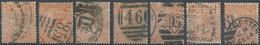 O Großbritannien: 1865/1935 (ca.), Used Assortment On Stockcards, Varied Condition, E.g. 16 Copies 4d. - Other & Unclassified