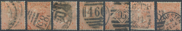 O Großbritannien: 1865/1935 (ca.), Used Assortment On Stockcards, Varied Condition, E.g. 16 Copies 4d. - Autres & Non Classés