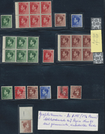 O/**/* Großbritannien: 1900/2000 (ca.), Mint And Used Collection/accumulation In A Binder, Comprising E.g. - Altri & Non Classificati