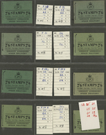 ** Großbritannien - Markenheftchen: 1953/1974 (ca.), Specialised Accumulation Of Apprx. 110 Booklets, M - Carnets