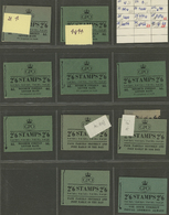 ** Großbritannien - Markenheftchen: 1953/1970 (ca.), Specialised Accumulation Of Apprx. 230 Booklets (s - Carnets