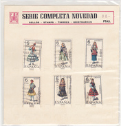 ESPAGNE / ESPANA / SERIE COMPLETA NOVEDAD (Costumes Régionaux) / 6 Timbres (Stamps) - Collections