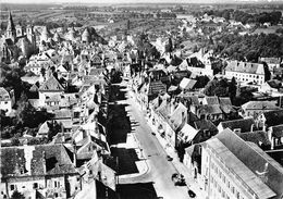 21-SEMUR-EN-AUXOIS- VUE D'AVION RUE DE LA LIBERTE , CENTRE D'APPRENTISSAGE DES JEUNES FILLES - Semur