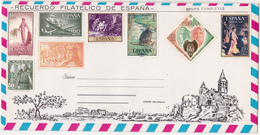 ESPAGNE / ESPANA / RECUERDO FILATELICO DE ESPANA / SERIES COMPLETAS / 8 Timbres (Stamps) - Collections