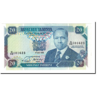 Billet, Kenya, 20 Shillings, 1989, 1989-07-01, KM:25b, NEUF - Kenia