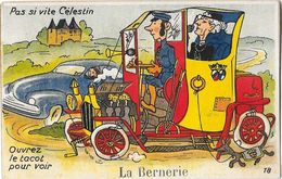 LA BERNERIE (44) Carte à Système Dépliant Automobile - La Bernerie-en-Retz