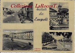 Firenze - Saluti Da Empoli - Vedute - Fontana Viale Buozzi - Viale C. Battisti - Fontana E Collegiata - Via Livornese - Empoli