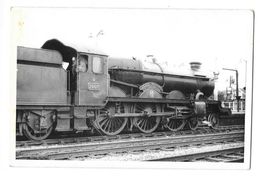 LOCOMOTIVE A VAPEUR Photographie Format CPA  Machine Great Western Castle - Materiale