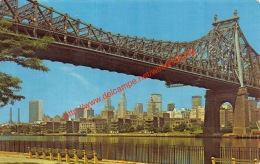 Queensboro Bridge - New York City - Bruggen En Tunnels