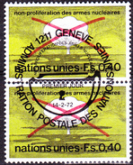 UNO Genf Geneva Geneve - Kernwaffensperrvertrag (MiNr. 23) 1972 - Gest Used Obl - Gebruikt