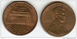 Etats-Unis USA 1 Cent 1993 D KM 201b - 1959-…: Lincoln, Memorial Reverse