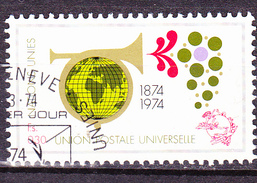 UNO Genf Geneva Geneve - 100 Jahre UPU (MiNr. 39) 1974 - Gest Used Obl - Used Stamps