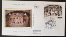 FRANCE Peinture, Beaux Arts  Yvert N° 2553 Enveloppe 1° Jour Sur Soie (FDC) 15/10/1988. - Autres & Non Classés