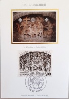 FRANCE Peinture, Beaux Arts  Yvert N° 2553 Carte Maximum 1° Jour Sur Soie (FDC) 15/10/1988. - Andere & Zonder Classificatie