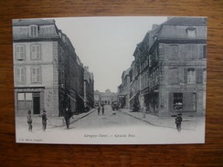 Delcampe - Réédition ,, Longwy-haut , Grande Rue "" Carte Animée  "" - Longwy