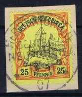 Deutsch-Neuguinea: Mi Nr  11 Cancel Herbertshohe  Friedemann Stempel 10 - Deutsch-Neuguinea